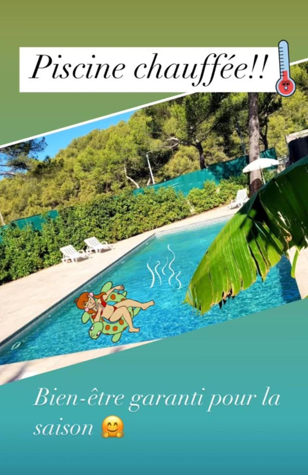 Camping Aux Portes De Cassis Рокфор-ла-Бедуль Екстер'єр фото